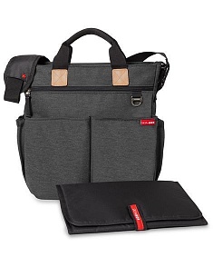 Сумка для мамы на коляску, серая (Skip Hop, SH 200327)